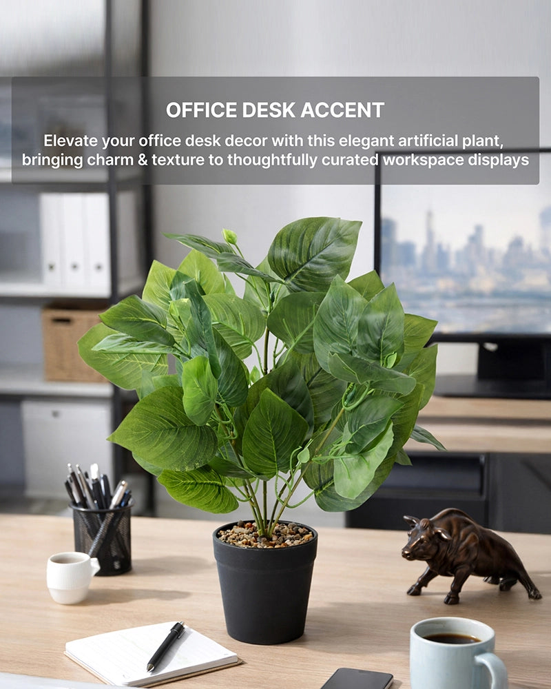 Artificial Plant with Pot Indoor Decorative Green Plant
