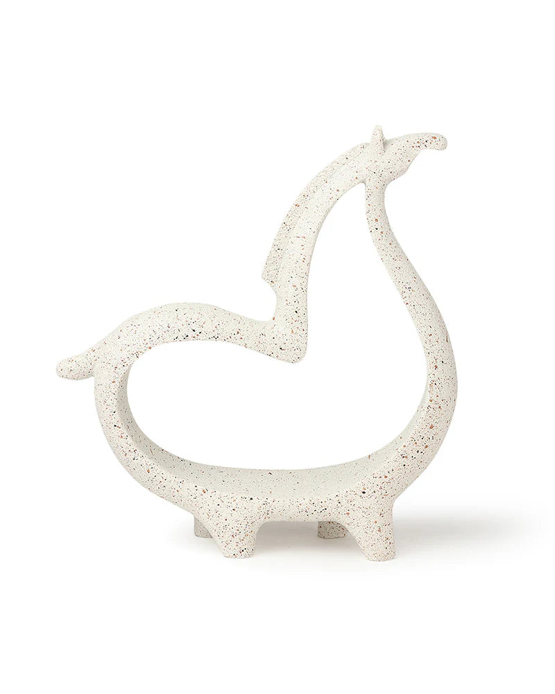 Polypropylene Decorative Animal Figurine for Tabletop and Gift Items