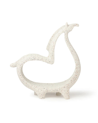 Polypropylene Decorative Animal Figurine for Tabletop and Gift Items