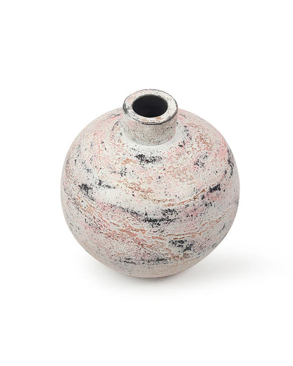Terracotta Centerpiece Vase for Dining Room Decor