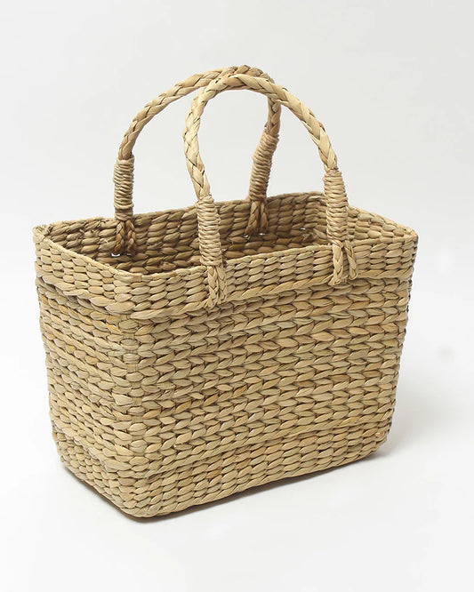 Handmade Jute Lunch Basket for Office & Travel