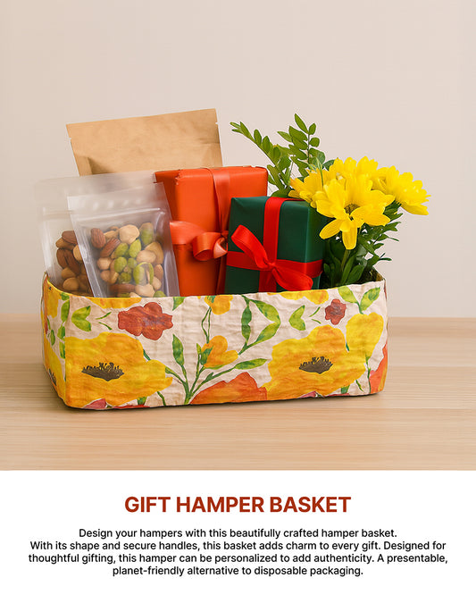 Study Table Organiser | Wardrobe Basket | Office Desk Organiser | Jute Table Basket