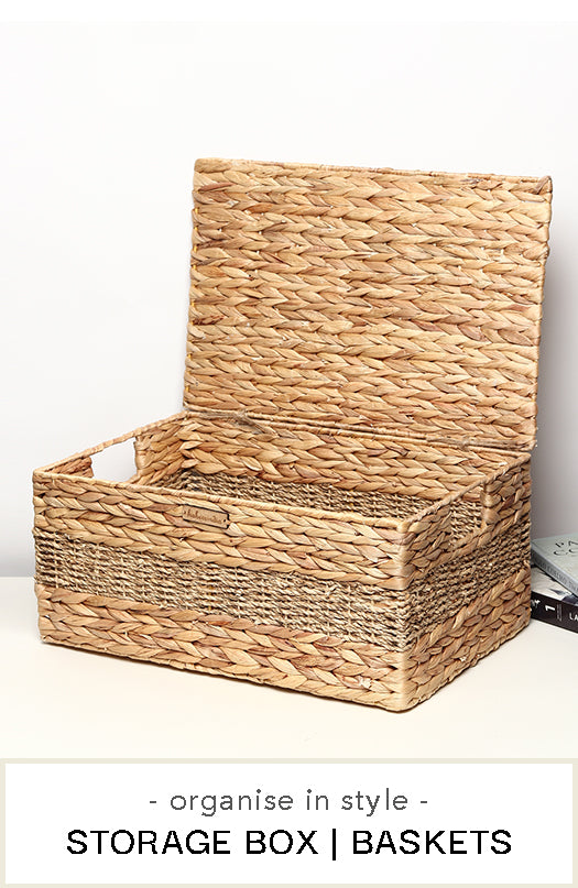 storage boxes baskets