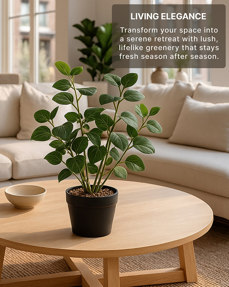 Decorative Artificial Pot Plant for Living Room Decor and Home Styling