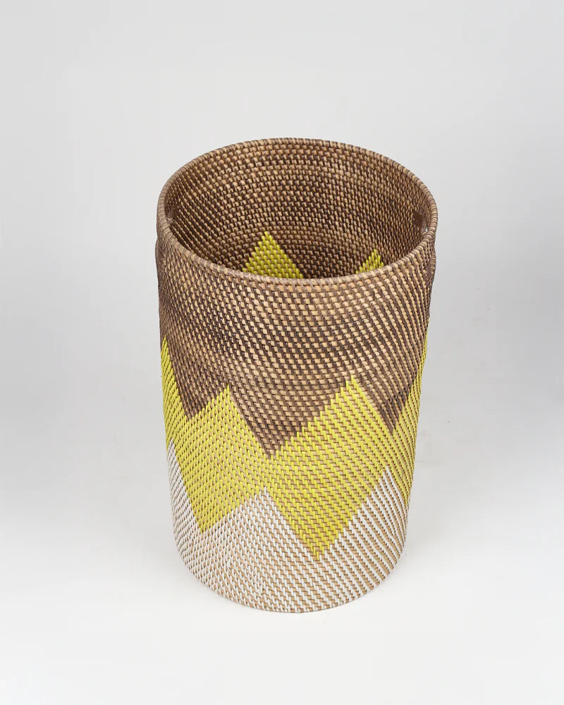 Spacious Rattan Laundry Hamper for Bathroom and Bedroom