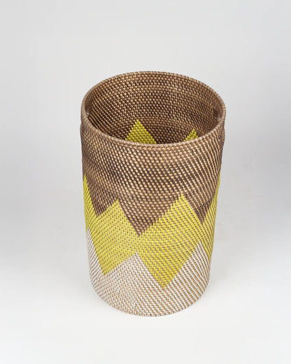 Spacious Rattan Laundry Hamper for Bathroom and Bedroom