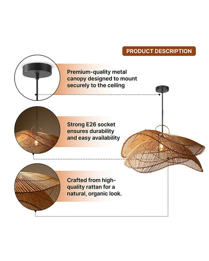 Contemporary Ceiling Hanging Light for Living Room Decor