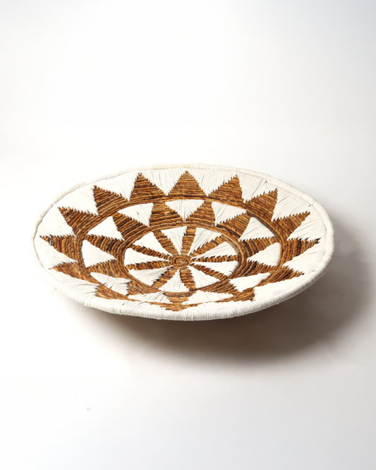 Handwoven Rattan Wall Art for Bedroom and Balcony Walls