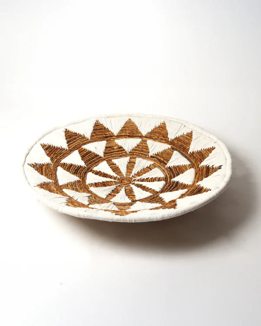Handwoven Rattan Wall Art for Bedroom and Balcony Walls