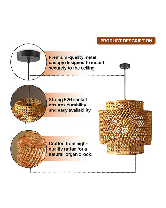 Modern Hanging Light for Living Room and Bedroom Interior