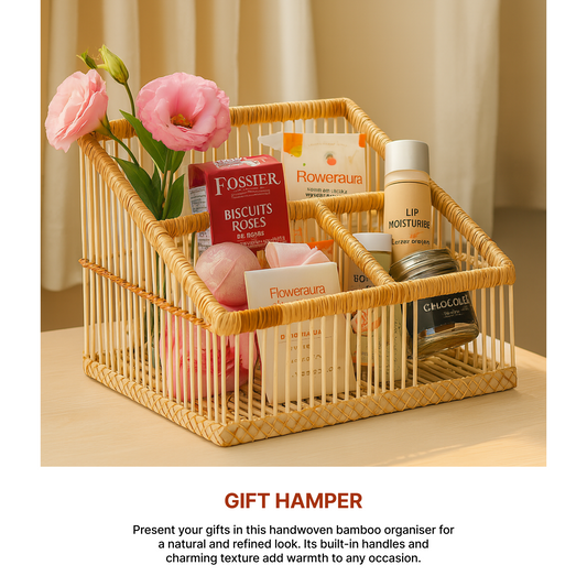 Wardrobe Organizer For Storage | File Storage Organizer | Wicker Bathroom Organiser