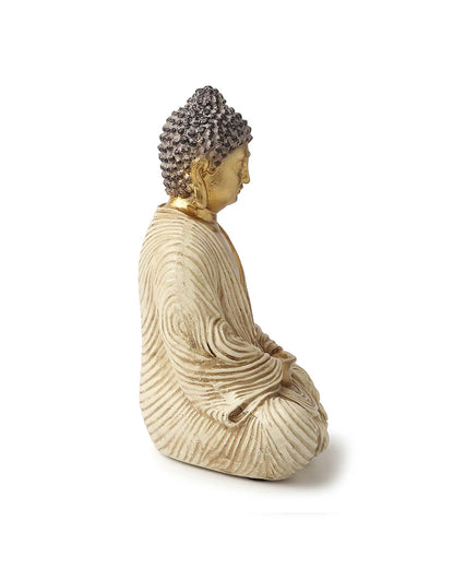 Polypropylene Buddha Statue and Showpiece for Home Decor and Gifts