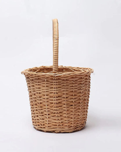 Natural Wicker Payala Basket Set of 3 for Pooja, Gifting, and Everyday Organization