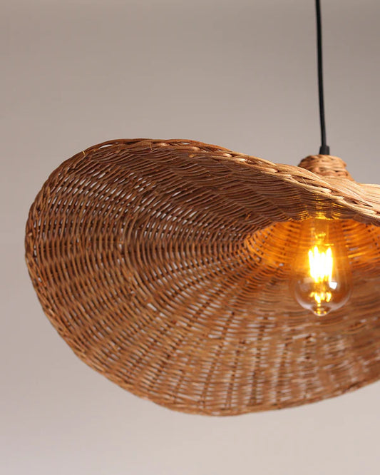 Handmade Rattan Hanging Light for Hall and Corridor