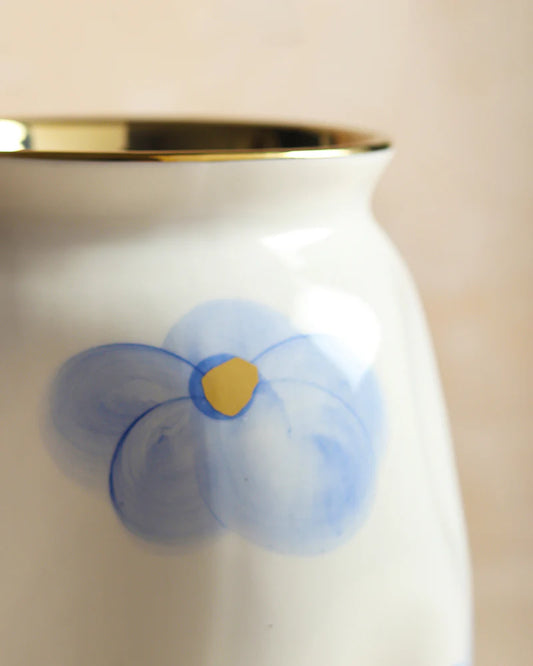 Ceramic Vase with Speckled Finish for Modern Decor