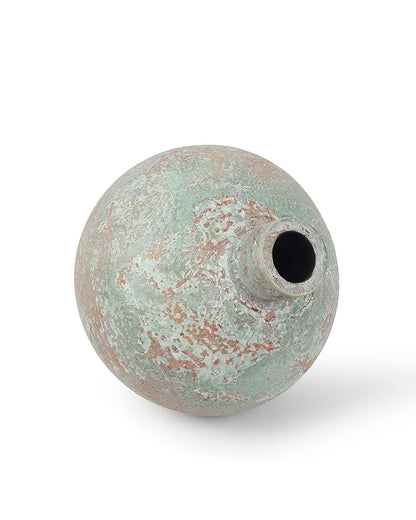 Terracotta Accent Vase for Console and Hall Tables