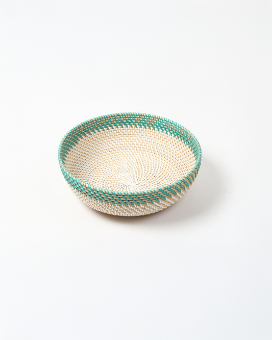 Round Rattan Fruit Basket for Kitchen and Dining