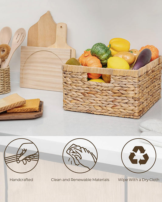 Clothes Organizer | Shelf Basket | Wardrobe Organizer For Storage | Storage Baskets