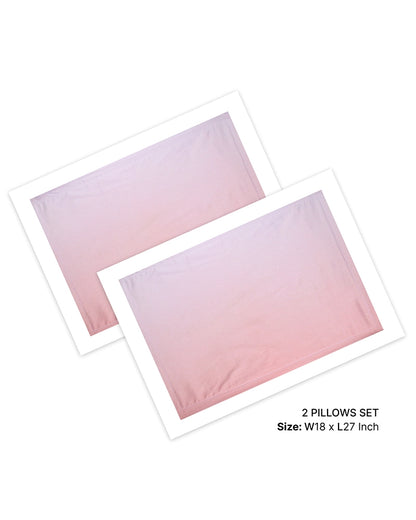 Red Cotton Satin Bedsheet King Size 300 TC with Pillow Covers