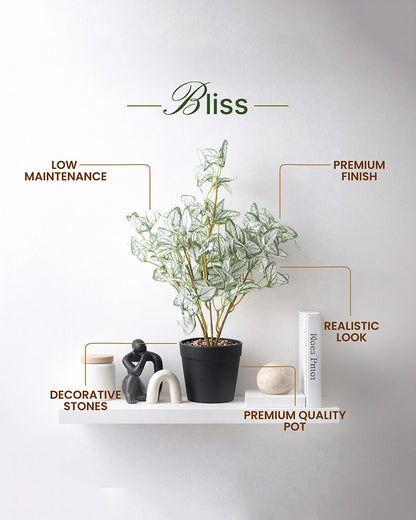 Artificial Green Plant Pot for Living Room and Office Decoration
