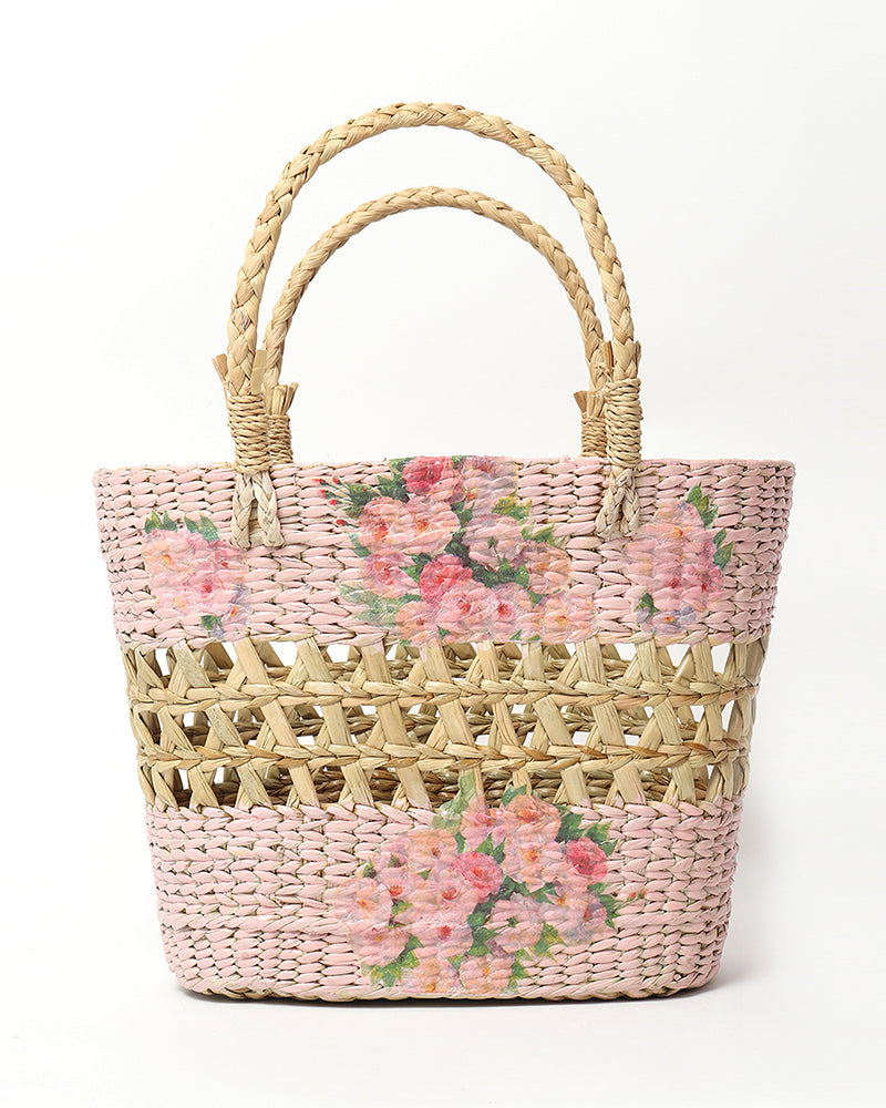 Seagrass Shopping Basket - Jali