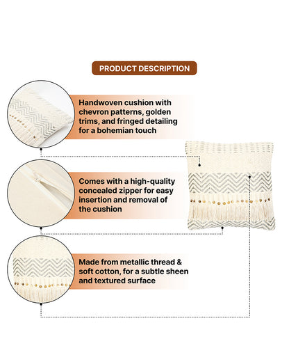 Soft Cotton Cushion Cover for Home Decoration and Room Styling