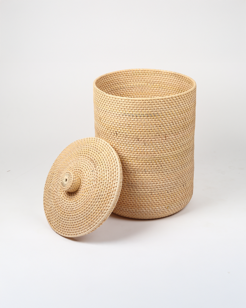 Rattan Multipurpose Storage Basket for Bedroom and Wardrobe