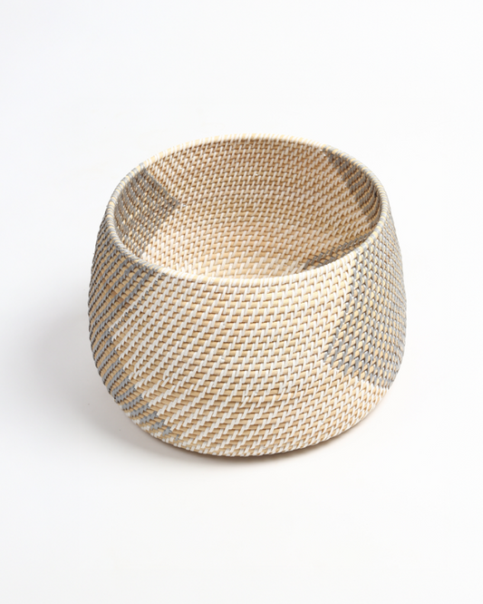 Natural Rattan Basket for Stylish Storage and Organization