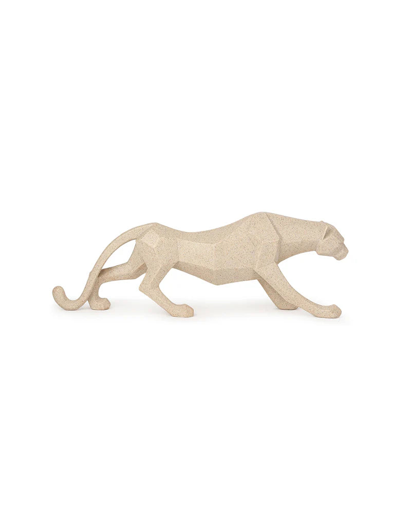 Polypropylene Leopard Figurine for Home Decor, Living Room, and Housewarming Gifts