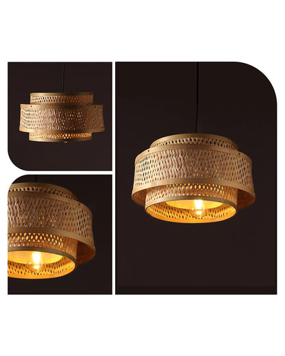 Natural Bamboo Hanging Light for Sustainable and Stylish Home Lighting