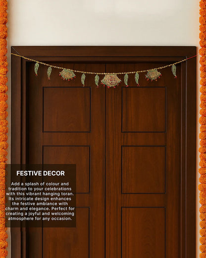 Door Toran Bandhanwar for Entrance, Decorative Door Hanging for Diwali and Navratri