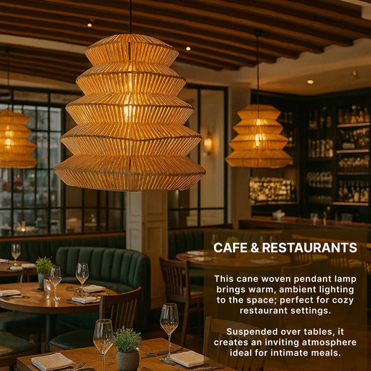 Ceiling Hanging Light and lamp | Bamboo Hanging Lights | Pendant Lights for Ceiling