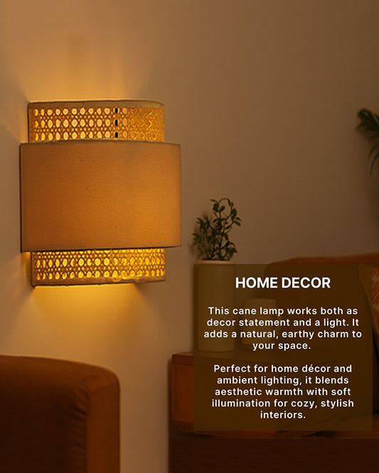 Wall Lamp | Bamboo Wall Lamp | Wall Mount Lights | Wall Lamps For Bedroom
