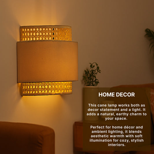 Wall Lamp | Bamboo Wall Lamp | Wall Mount Lights | Wall Lamps For Bedroom