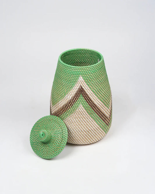 Rattan Storage Basket for Bedroom and Living Room