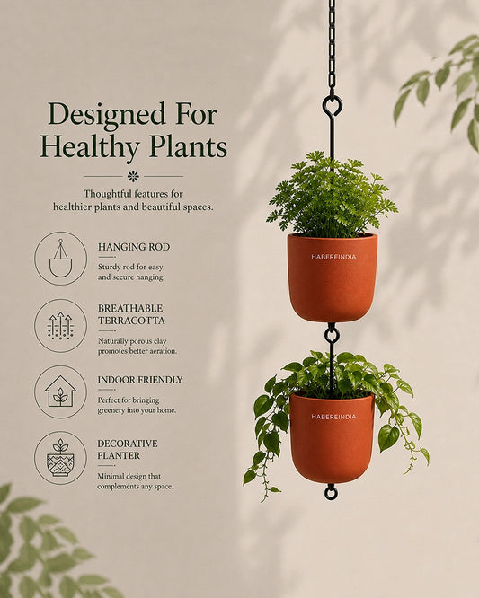 Decorative Flower Pot for Balcony Stand Styling