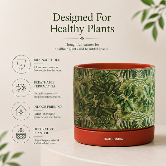 Handcrafted Flower Pot for Garden and Indoor Corners