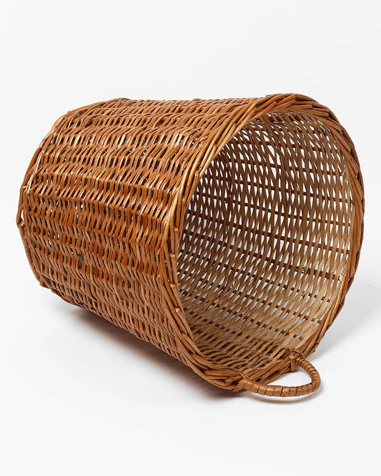 Multipurpose Wicker Basket – Ideal for Plants, Storage, or Use as a Dustbin