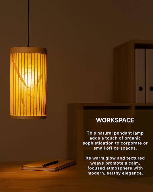 Bamboo Pendant Lamp | Ceiling Lamps For Living Room | Hanging Light