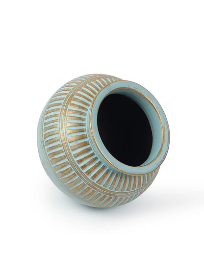 Textured Terracotta Flower Vase for Garden Vibes Indoors