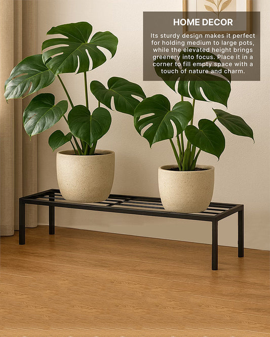 Plant Pot Stand | Garden Pot Stands for Indoor and Outdoor Use | Metal Plant Holder Stand
