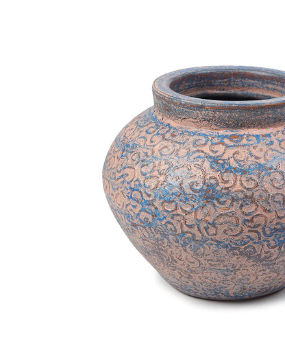 Natural Terracotta Floor Vase for Entryway Styling