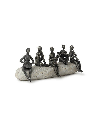 Polypropylene Musician Figurines for Home Decor and Wedding Gifts