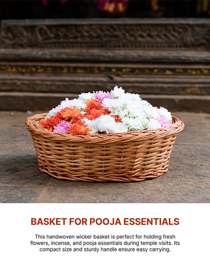 Wicker Baskets | Kitchen Storage Basket | Cane Gift Hamper | Fruit Baskets
