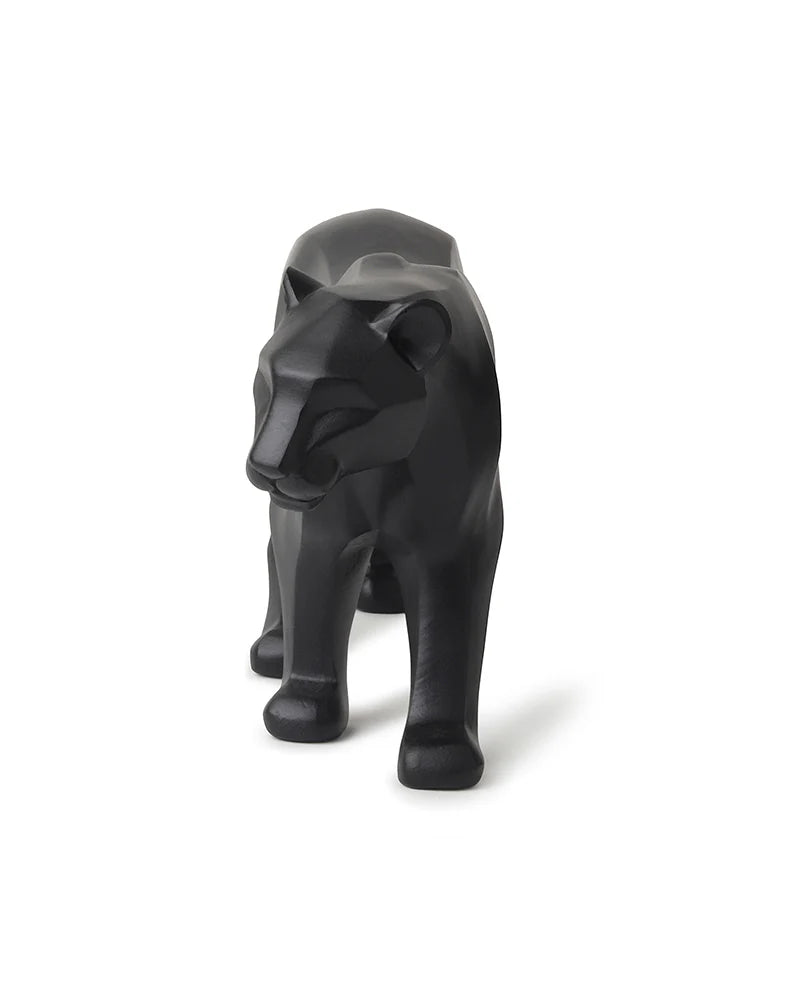Polypropylene Black Panther Figurine for Home Decor, Hall Display, and Gifts