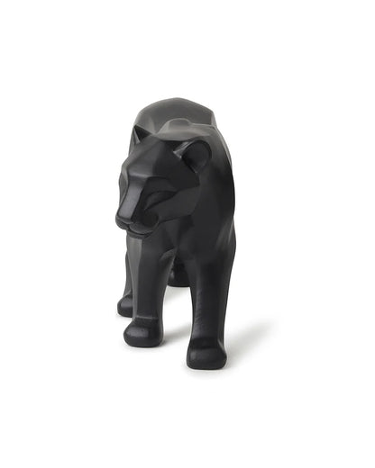 Polypropylene Black Panther Figurine for Home Decor, Hall Display, and Gifts