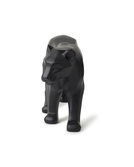 Polypropylene Black Panther Figurine for Home Decor, Hall Display, and Gifts