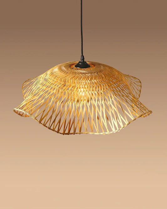 Handmade Bamboo Hanging Light for Living Room Decoration