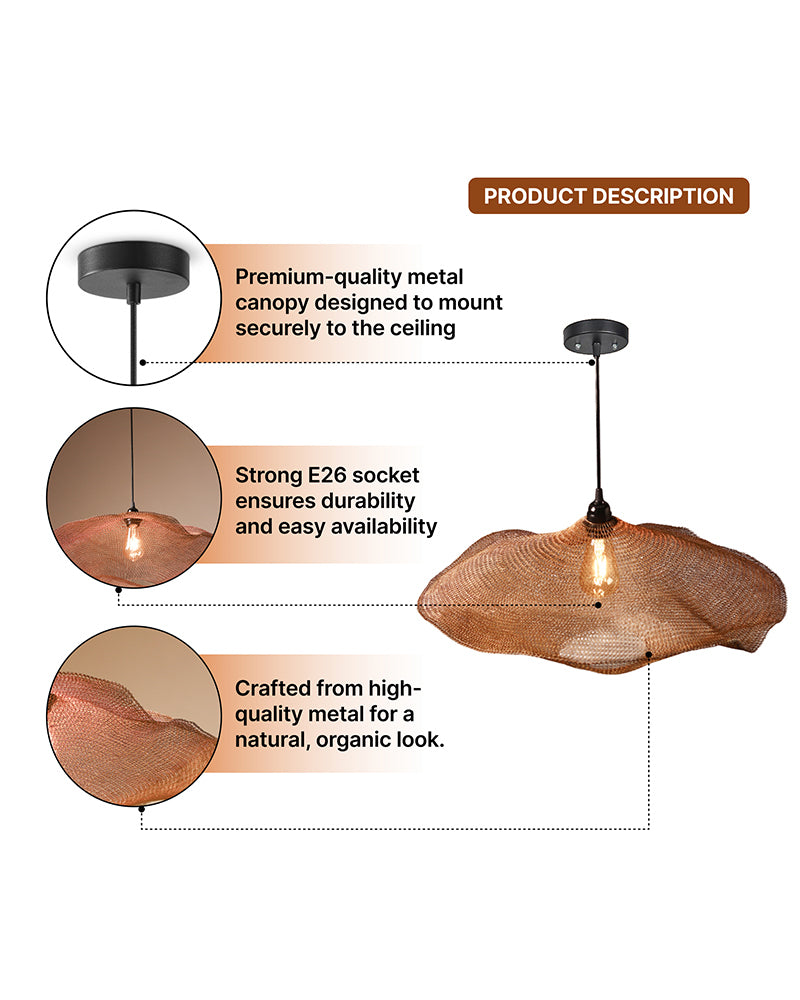 Hanging Light Lamp for Home, Living Room and Bedroom