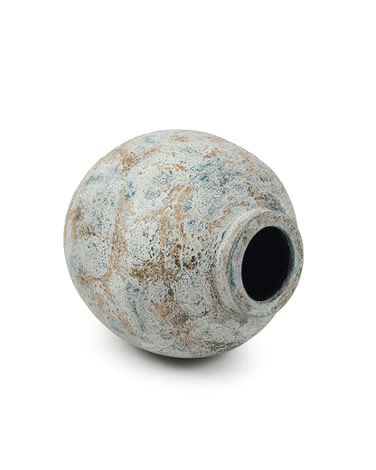 Terracotta Vase with Tribal Design for Eclectic Homes